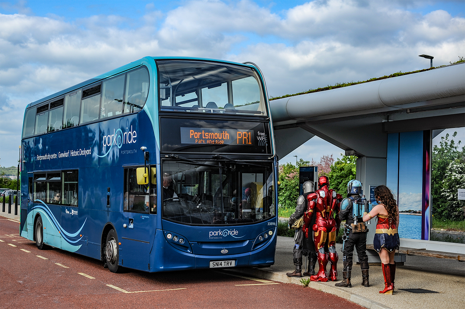 Getting Here – Portsmouth Comic Con